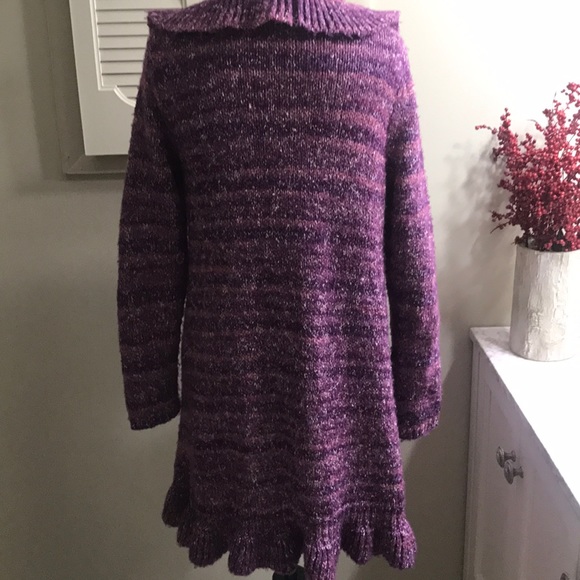 Purple & Pink Sweater Shrug - Picture 4 of 7